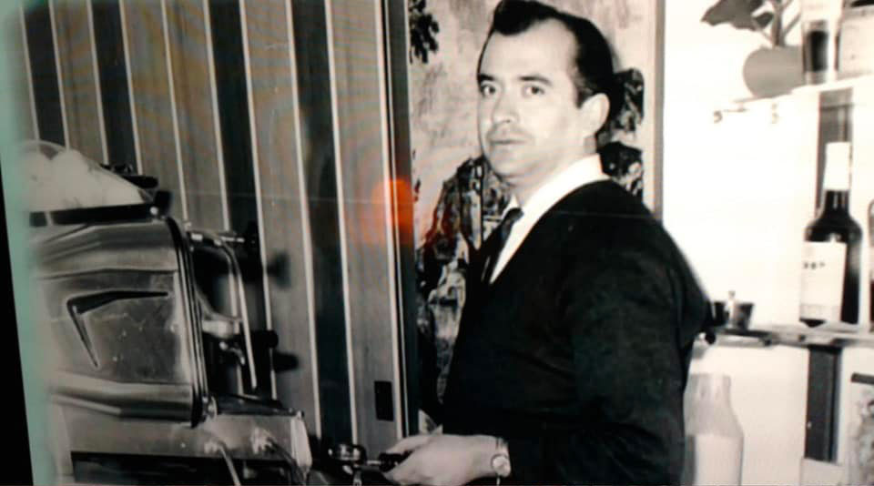 Una foto del fondatore Giuseppe Mignemi